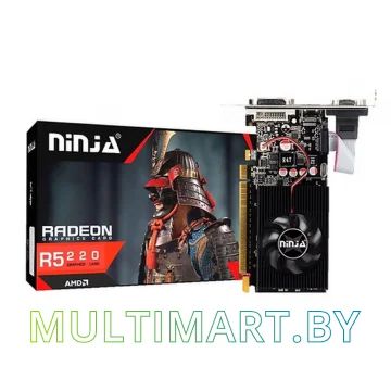 Видеокарта Sinotex Ninja Radeon R5 220 1GB GDDR3 (AKR522013F) картинка 4